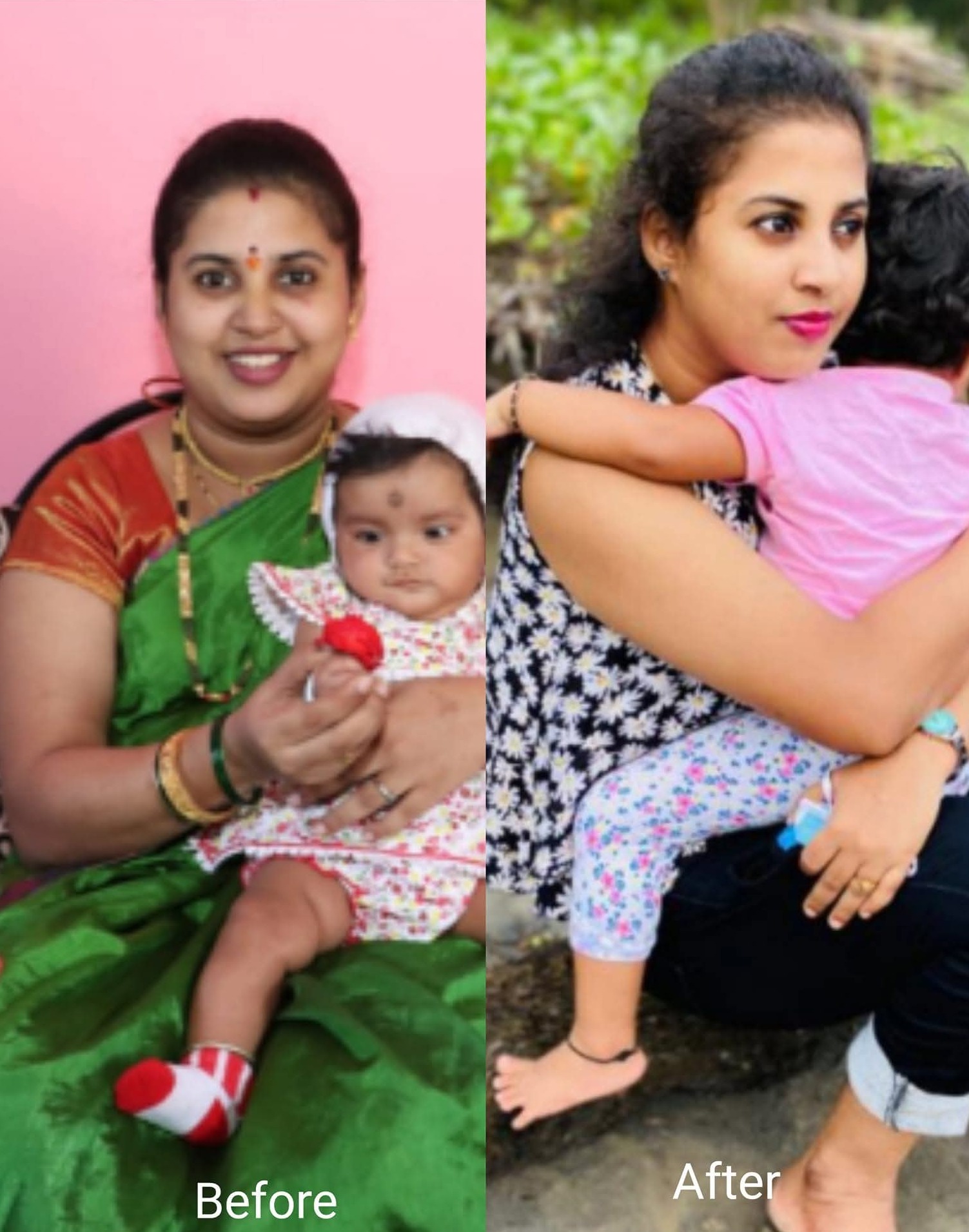 Before and After Transformation